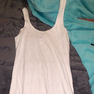 White hollister tank